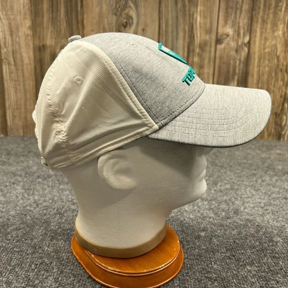 Callaway Top‎ Golf Big Logo Cap Adult Adjustable Strap Gray Embroidered Hat